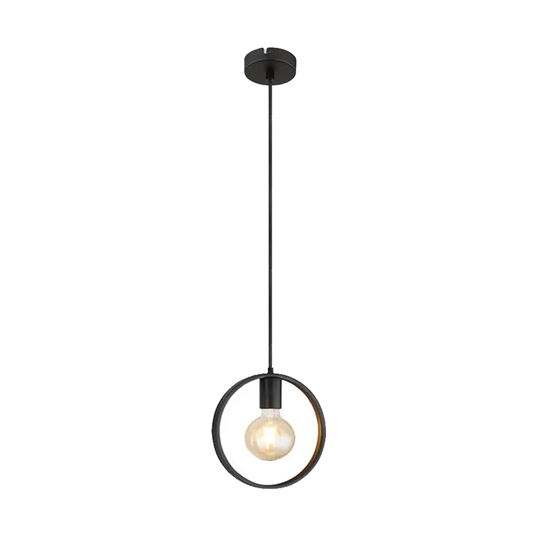 Metal Ring Pendant Light