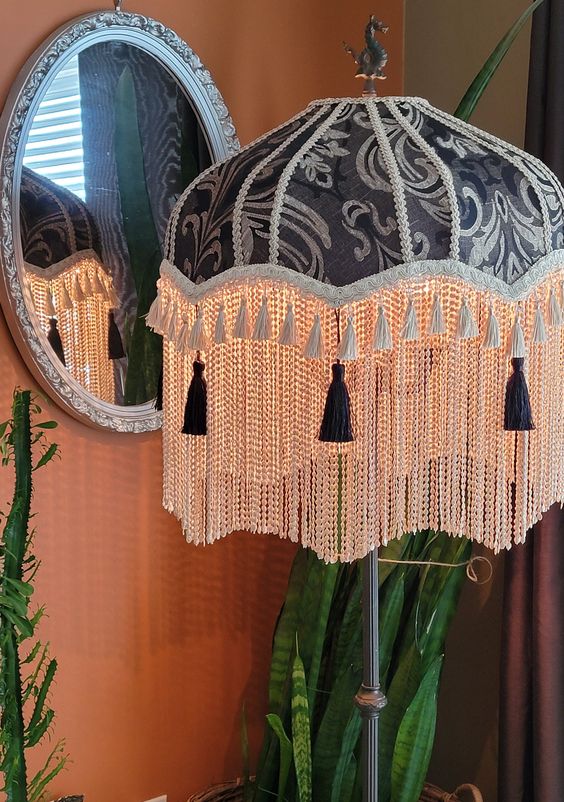 Fringed Lampshades